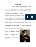 Biografia Cristobal Colon