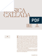 Catálogo Exposición "La Música Callada" (Fundación Joaquín Díaz)