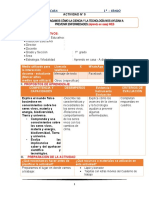 1° Grado Actividad Junio Dia 01