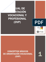 Manual de Orientación Vocacional Y Profesional (OVP)