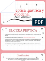 Ulcera Peptica, Gastrica y Duodenal