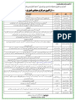 List Arakin-e-Shura (New Tarkib Final) PDF