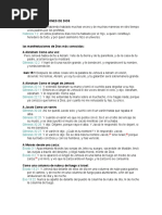 MANIFESTACIONES DE DIOS