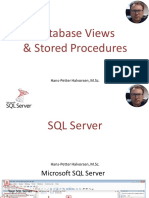 Database Views & Stored Procedures Video
