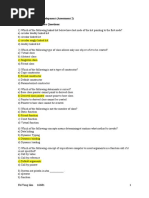 Rapid Application Development (Assessment 2) Task 1 - Multiple-Choice Questions