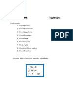 Formulas Modelo de Variograma