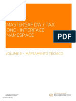 Mastersaf_Interface_Namespace_SAP_DW_TAXONE_Manual_6_Mapeamento_Tecnico
