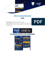 Oferta Central Nacional Tigo