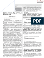 DS 031-2021 PCM CEPLAN MODIFICAN REGLAMENTO DE POLÍTICAS NACIONALES