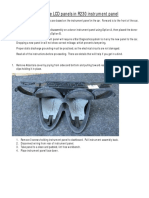 Replace LCD Panels in R230 Instrument Panel