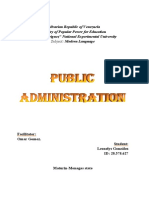 Public Administration