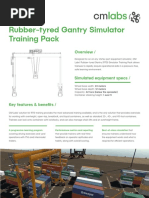 Rubber-Tyred Gantry Simulator Training Pack: Overview