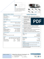 Brochure Oximetro de Pulso CHOICE - MD2000A