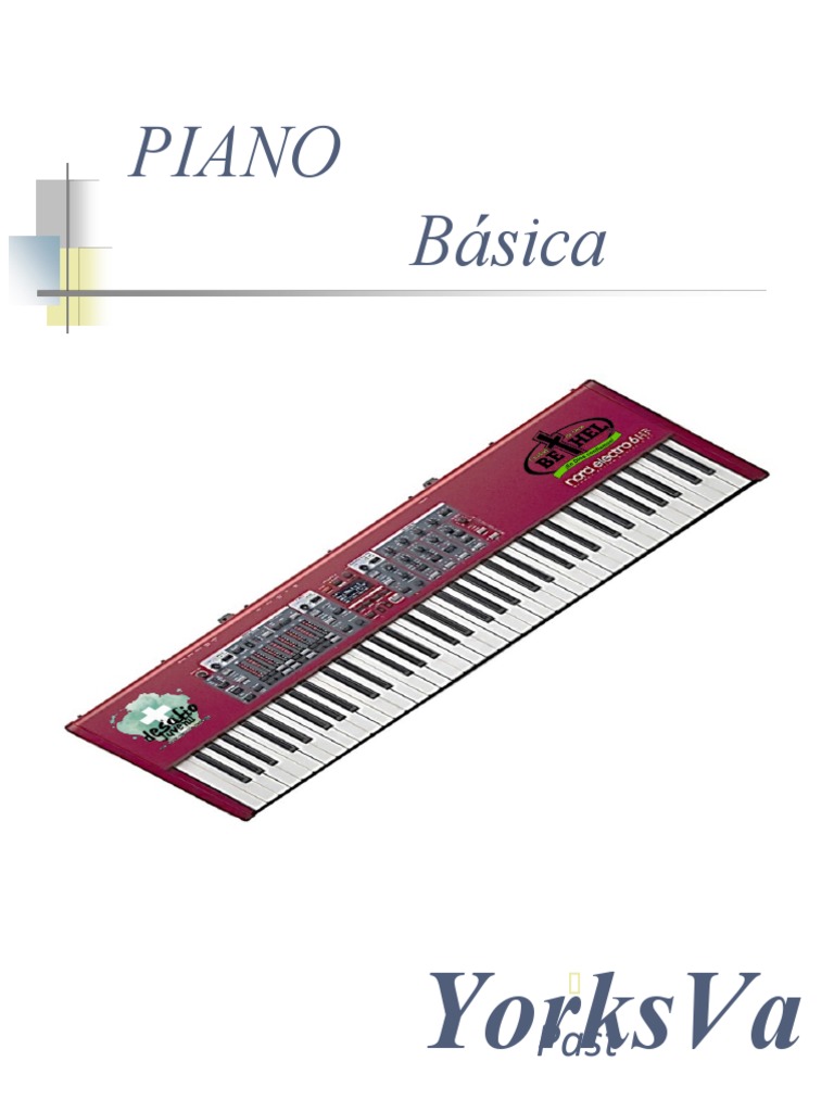 Guía de Acordes para Piano: Mayores y Menores | PDF | Acorde (Música ...