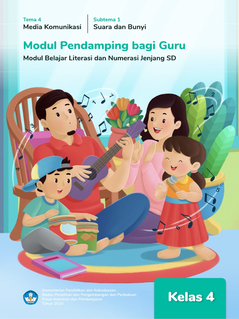 Modul Guru Kelas 4 Tema 4 Subtema 1 | PDF | Kajian Bahasa Asing