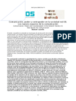 Castells Comunicación Poder y Contrapoder en La Sociedad Red II