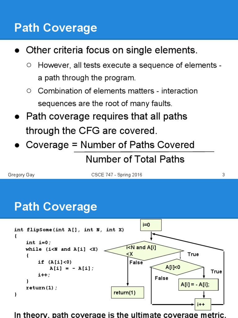 Path Coverage Example – What is Path Coverage Testing? – QZEOF