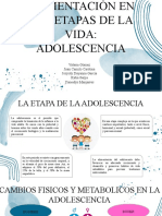 Alimentación saludable en la adolescencia