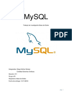 Investigación MySQL
