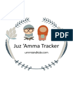 Juz Amma Tracker