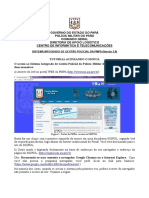 Acesso ao Sistema Integrado de Gestão Policial da PMPA (SIGPOL