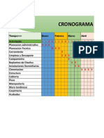Actividad Cronograma Yerli David