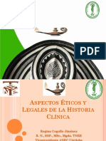 Aspectos éticos y legales de la historia clínica