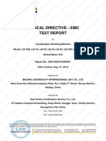 Medical Directive-Emc Test Report: East Notice Certification