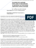 Revista Médica de Chile - Efecto de La Prueba de La Caminata de Seis Minutos