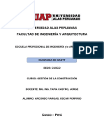 Diagrama de Gantt