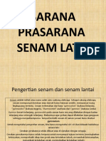 Sarana Prasarana Senam Lantai