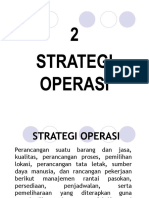 Strategi Operasi