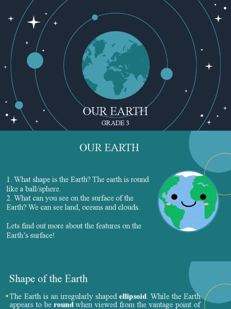 Earth: Shape, Continents, and Oceans | PDF