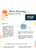 Mesa Redonda Manejo de KPI