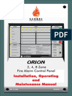 Installation, Operating and Maintenance Manual: Fire Alarm Control Panel 2, 4, 8 Zone