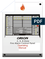Operating Manual: 2, 4, 8 Zone Fire Alarm Control Panel