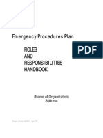 Emer Procedures Plan