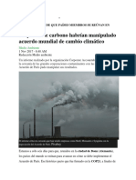 Contaminacion Carbono