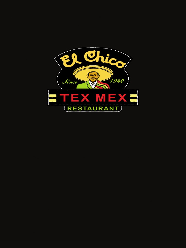 El Chico Menu PDF