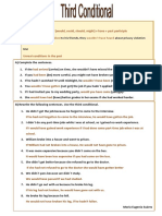 Third Conditional Activity 1