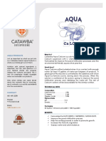 Aqua Products: Technical Info