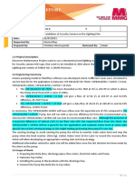ER Report - Installation of Security Camera On Lightning Mat
