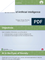 Overview of Artificial Intelligence: Thiago Alves Rocha