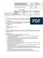 SOP 043 Maintenance Manekin