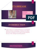 Paget'S Disease: Presented By-Riya Kumari Basic BSC 2 Year College of Nursing