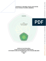 Grafik Pengendali Variabel Fuzzy Linguistik Dengan Ukuran Sampel Berbeda