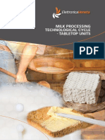 Milk Processing Technological Cycle - Tabletop Units