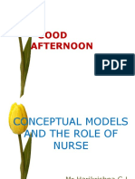 Conceptual Models and the Role of the Nurse