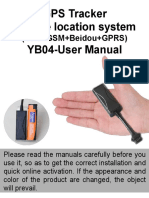 YB04 Super Mini GPS Tracker