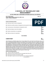 Indian School of Technology and Management: An Iso 9001:2015 Certified International B-School